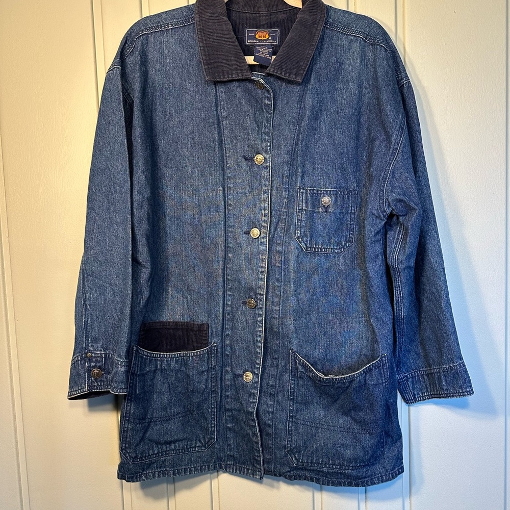 Route 66 Dark Blue Jean Jacket